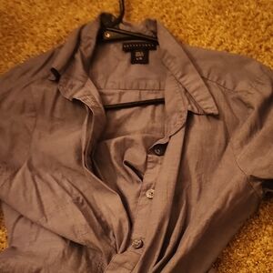 Apostrophe Gray Lightweight Shirt Jacket